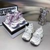 Фиолетовые кроссовки на толстой подошве с внутренней платформой, увеличивающие рост, женская обувь, осень, новые, сетчатые, дышащие, универсальные спортивные туфли для женщин