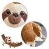Soft Comfort Sloth Plush Toy Stuffed Animals Simulation Sloth Doll Stuffed Sloth  Birthday Gift