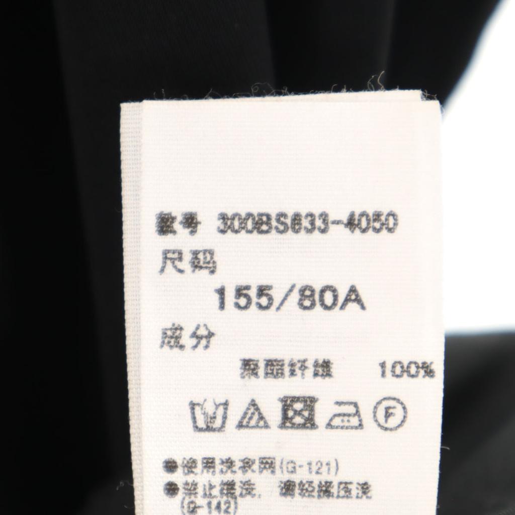 ENFOLD Французский рукав Защип Водолазка Длинное платье 36 Серия черного Женский Б/У