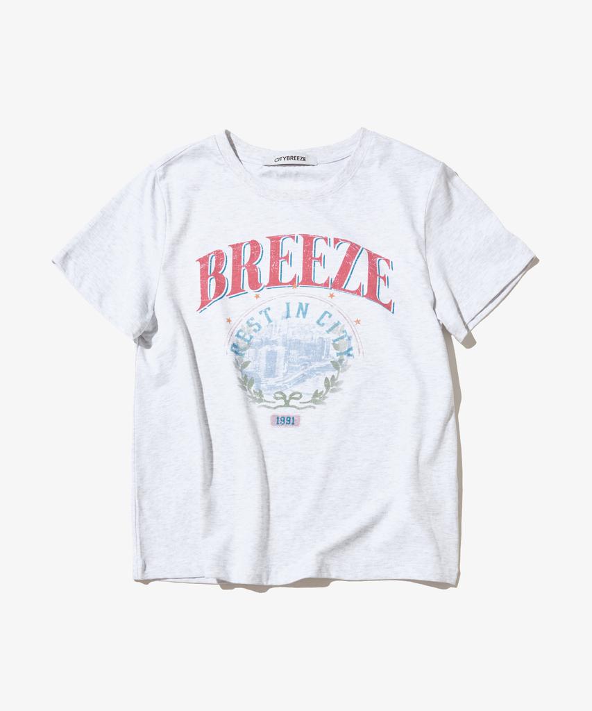 CITYBREEZE In City Short Sleeve T-Shirt_4 Colors