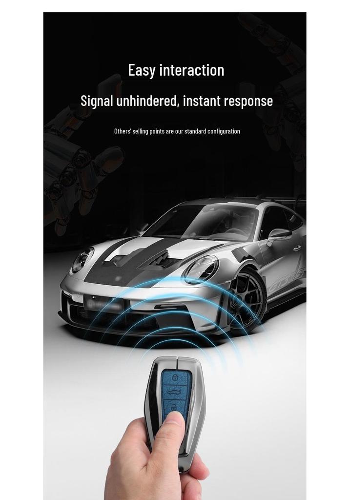 Geely Xingyue L, Boyue Pro, Xingrui, Emgrand GL, Vision X3/X6, Чехол для ключа автомобиля Panda