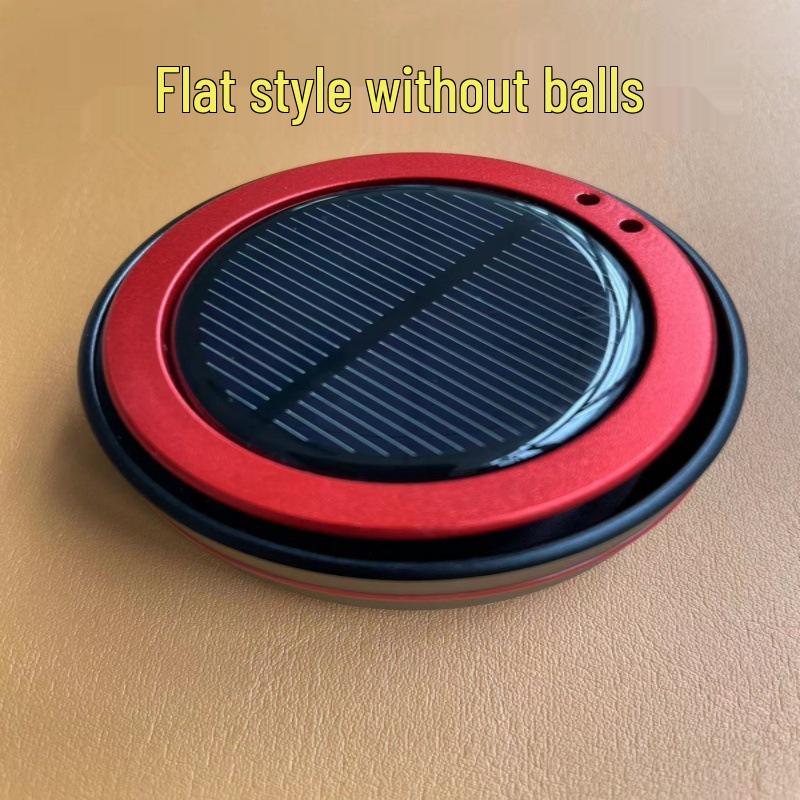 Солнечный автомобильный ароматизатор: Двухкольцевой вращающийся дезодоратор для духов для украшения интерьера