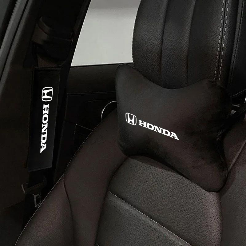 Fashion Car Seats Neck Pillow Headrest Shoulder Pad For Honda civic accord fit jazz pilot CRV odyssey passport city shuttle HRV