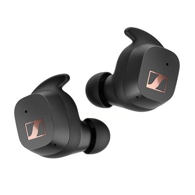 Sennheiser Bluetooth SPORT True Wireless Разработано Динамический IP54 Пылезащищенный и Удобный Адаптируемый 27 часов Непрерывного Bluetooth Класс 1 aptX
