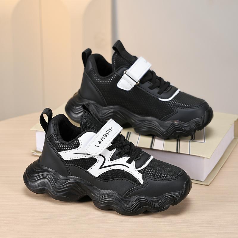 Детская мода Four Seasons Дышащая повседневная обувь для детей Бег Спорт Студенты Девочки Трендовые удобные кроссовки для спортзала