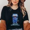 Kpop Demon Hunters Women T-shirt Korean Funny Graphic Y2k Tops Short Sleeve Tees Streetwear Female Harajuku Aesthetic Clothing