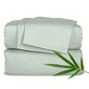 Pure Bamboo Bed Sheet Set 4/6Pcs Luxury 100% Organic Bamboo Bedding Set Smooth Soft Fitted Sheet Flat Top Sheet Pillowcase Silky