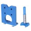 Hinge Hole Opener Blue Accuracy Locator Door Drilling Guide Woodworking Tools Set 35mm