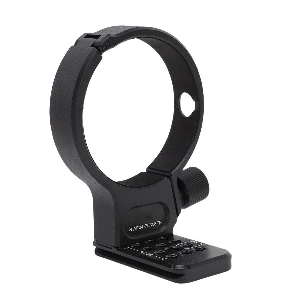 Tripod Mount Ring Fit for Samyang AF24 70mm F2.8 Lens Aluminum Alloy Support Collar 69mm Fast Release Plate