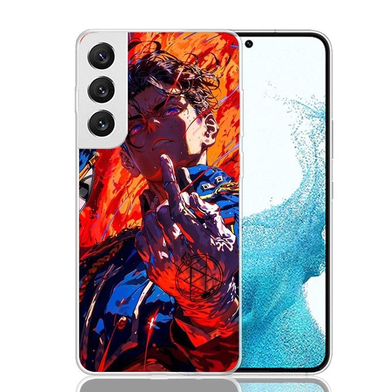 Чехол для телефона с аниме F-ullmetal A-Alchemist для Samsung Galaxy S26 S25 Edge S24 S23 FE S22 Ultra S21 Plus S20 + Fundas Cover Coque G