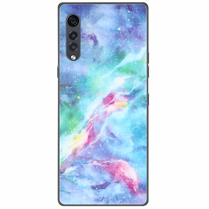 Для LG Velvet Чехол Мягкий Силикон Модный Мраморный ТПУ Funda Coque для LG Velvet 5G 6,8 дюйма Защитный Capa Для LGVelvet Чехлы