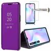 Coque De Protection - E.F.CONNECTION - Redmi 9A - Effet Miroir - Bordure Renforcée - Violet