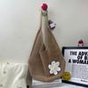 Корейская шикарная сетчатая сумка через плечо из кроше – Женская ручная вязка, большая сумка-тоут для летнего пляжа