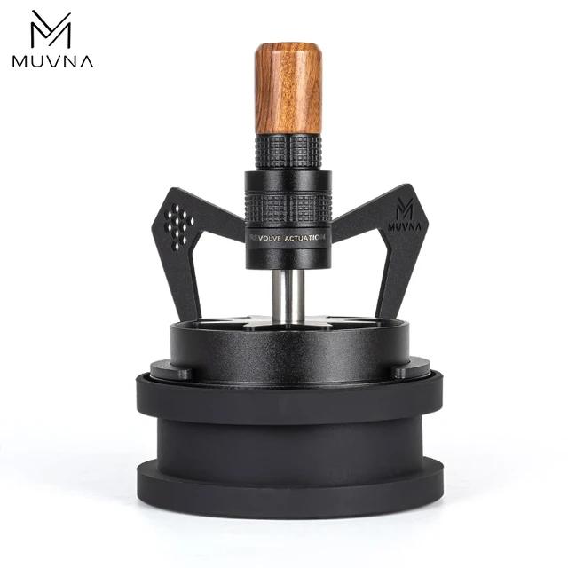 MUVNA Espresso Coffee Powder Needle Mantis Регулируемый Равномерный Размешиватель Кофе Распределительные Инструменты Вращающийся Черный