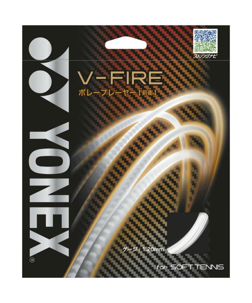 Струна для мягкого тенниса YONEX V-Fire Cool White 11м SGVF