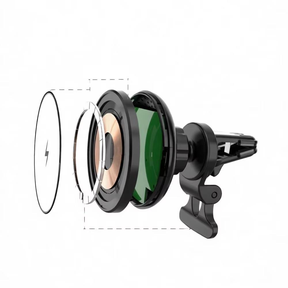 Fast Charging Magnetic Car Wireless Charger Navigation Bracket Mount Charger Driving
