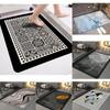 Diatomite Floor Mat  Absorbent Rubber Non-Slip Foot Mat Light Bathroom Doorway Dirt-Resistant Quick-Drying Entry Door