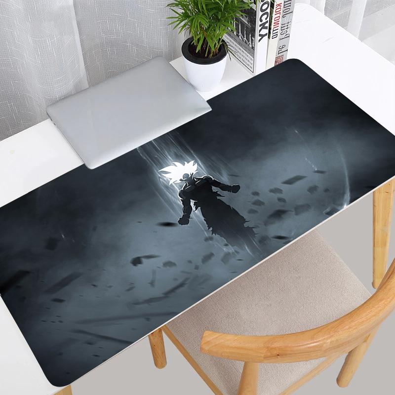 Oversized Mouse Pads Gamer Essential Computer Desk Mat Dragon Ball Pc Gaming Keyboard Pad NonSlip Dbz Japanese Anime Mousepads