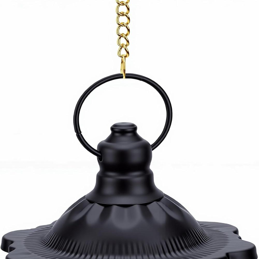 Black Tea Light Holder 7.28x3.35in Candle Stand Decorative Metal Candle Holder  For Porch