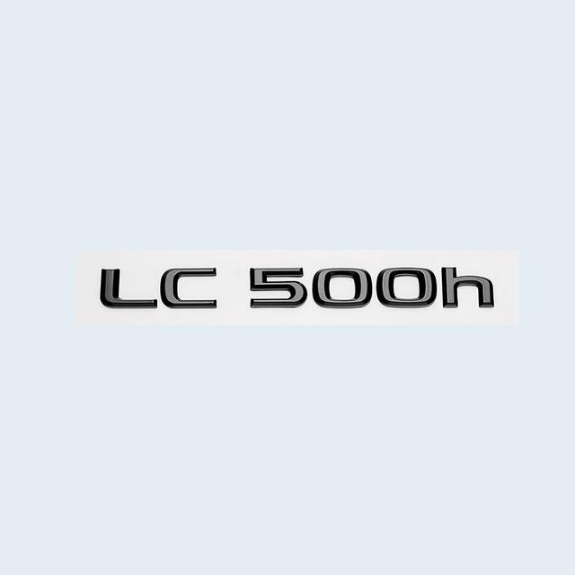 Глянцевый черный 3D ABS буквы номер CT200h LC500 LC500h ГИБРИДНАЯ эмблема для Lexus багажник автомобиля логотип наклейка значок аксессуары