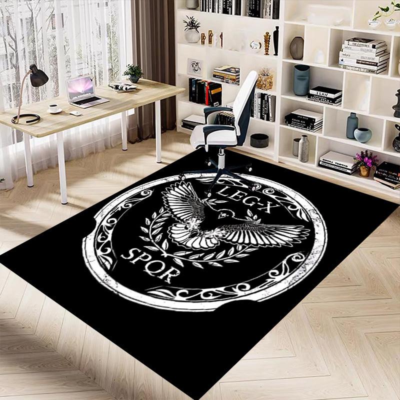 1pc Leg X SPQR Carpet, Office Rug Outdoor Mat Home Decor Area Carpet Festival