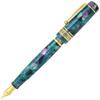 Pent Symphony Adagio Fountain Rest On a Clear F Pen House Original Pen, Blue-Green Day, (Fine Nib),