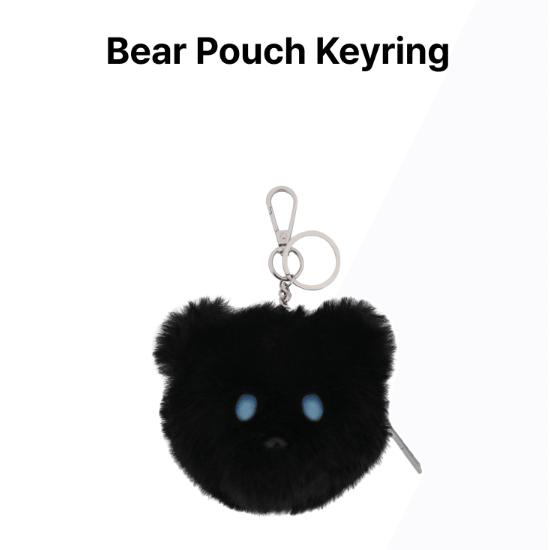 LE SSERAFIM Official MD Bear Pouch Keyring