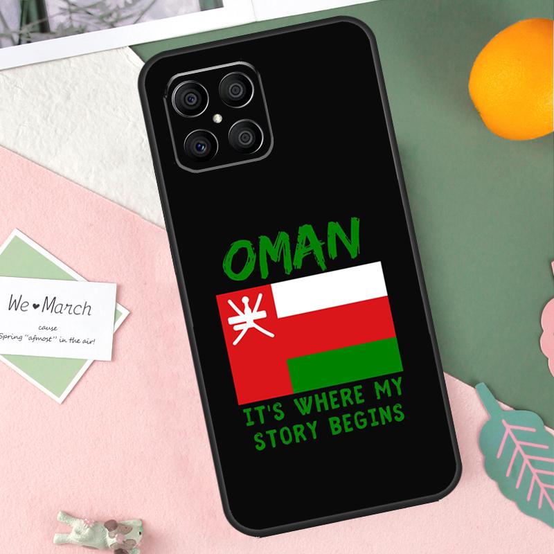 Эмблема Омана Флаг Омана Чехол для паспорта Для Huawei P30 P20 P40 Lite P50 Pro P Smart Z 2019 Nova 5T Honor 50 70 X7 X8 X9 Чехол
