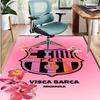football club FC Pattern Rug, Indoor/Outdoor Mat, for Picnic, Gameroom, Bedroom, Office, Living Room, Home Decor Carpet, Birthday Gift