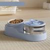 Large Capacity Cat Feeder and Water Dispenser Recirculate Filtering Cat Drinker  for Pet