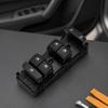 Front and Rear Window Control Switches, Driver Door Four-Button Unit with Single-Press and Incremental Operation 93571-AA0004X