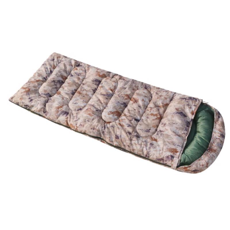 Qing Hong Ling Adult Outdoor Camping Camouflage Sleeping Bag