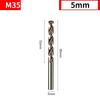 10 шт. HSS M35 кобальтовое сверло 1-6 мм для сверлильного станка из нержавеющей стали