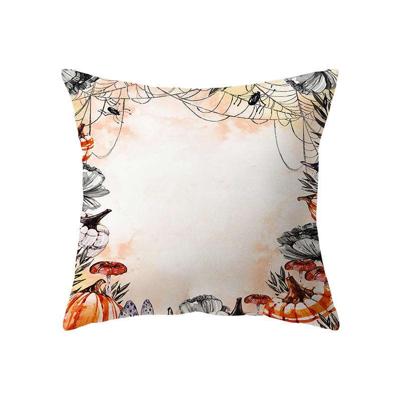 Коллекция черепов и тыкв на тему Хэллоуина, наволочка для дивана, праздничный подарок, декор для вечеринки, дом