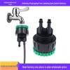 4mm To 6mm Drip Irrigation Connector, Garden Auto Watering Single/Double Outlet 47mm Tube Connector