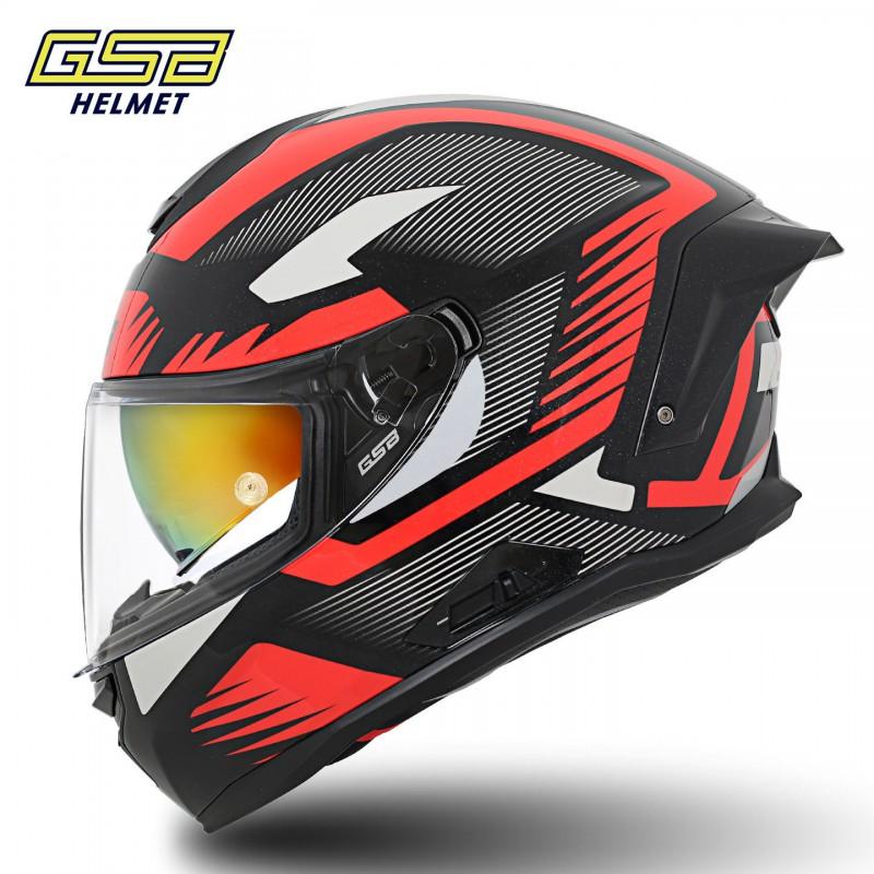 Full Face Motorcycle Helmet Men Women With Dual Visor ABS Shell 3C Certified All Season Riding Gear