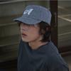 Allincomplete Linen Houndstooth Fillbox Cap