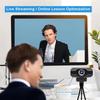 1080P HD USB веб-камера для онлайн-занятий и видеоконференций - Не требующая драйверов камера для прямой трансляции