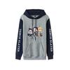 Demon Slayer Anime Unisex Hoodie - Casual Color Block Design for Autumn/Winter.