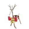 {MX} Creative Christmas Reindeer Candlestick Durable Iron Candle Holder Tea Light Holder DIY Xmas Party Home Table Decor