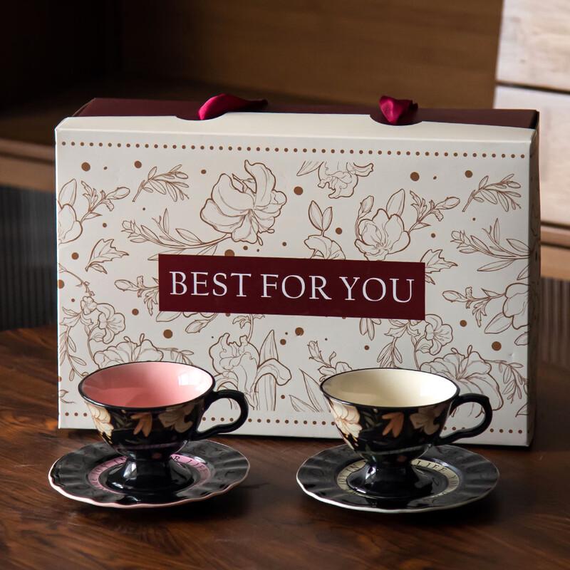 Lily Design Coffee Cup & Saucer Set