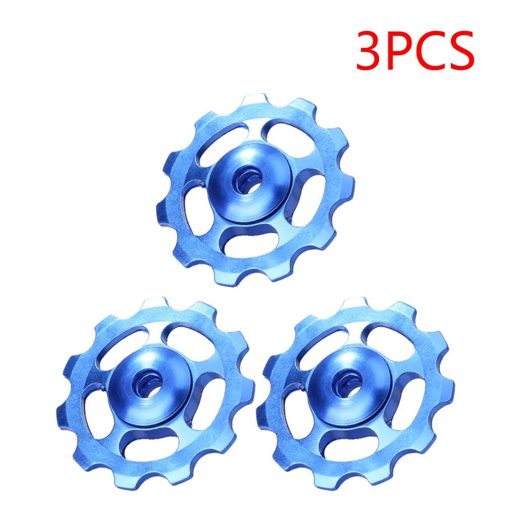 1-5 шт. Задний переключатель скоростей велосипеда Тщательное изготовление Длительный прочный ролик натяжителя 11T Велосипед Керамический подшипник Направляющий ролик