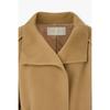 Voice Of Voices Cashmere Blend High Neck Half Coat 7156416002