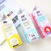 Big Storage Office Supply Cartoon Morning Milk Pen Bag Pencil Box Pencil Case Fruit Milk Carton