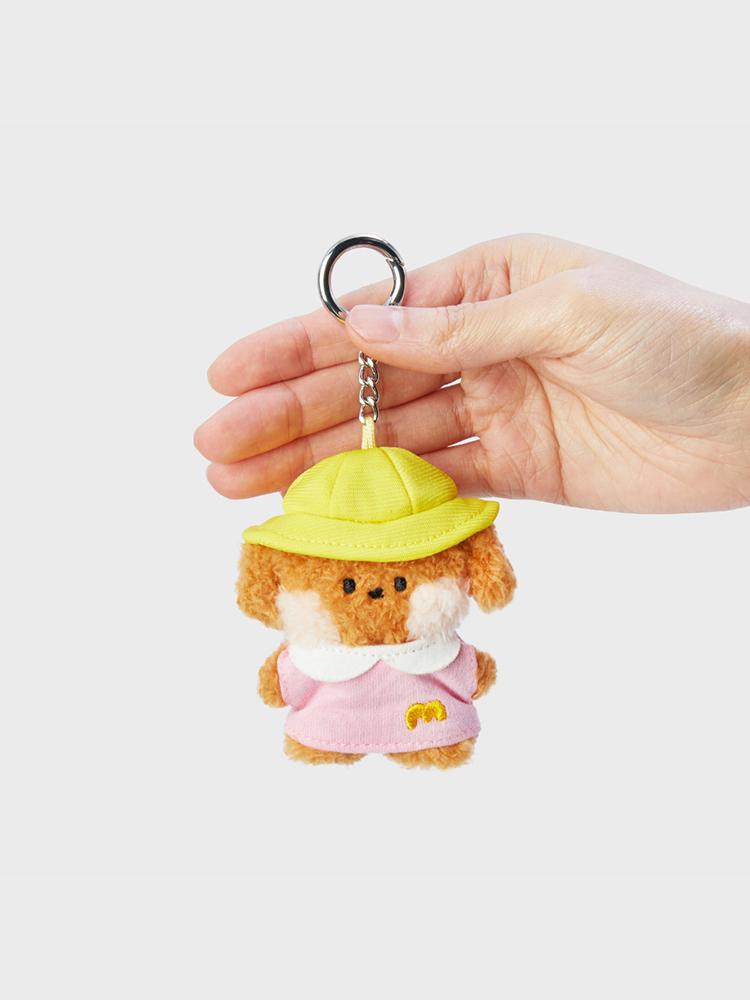 Line Friends Mini Minini School Jjokoni Plush Keychain