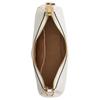 Coach Сумка через плечо Teri 25, средняя, женская, из искусственной кожи, с микрологотипом бренда, съемным плечевым ремнем, цвет Меловой-Белый CV933-IMXU5
