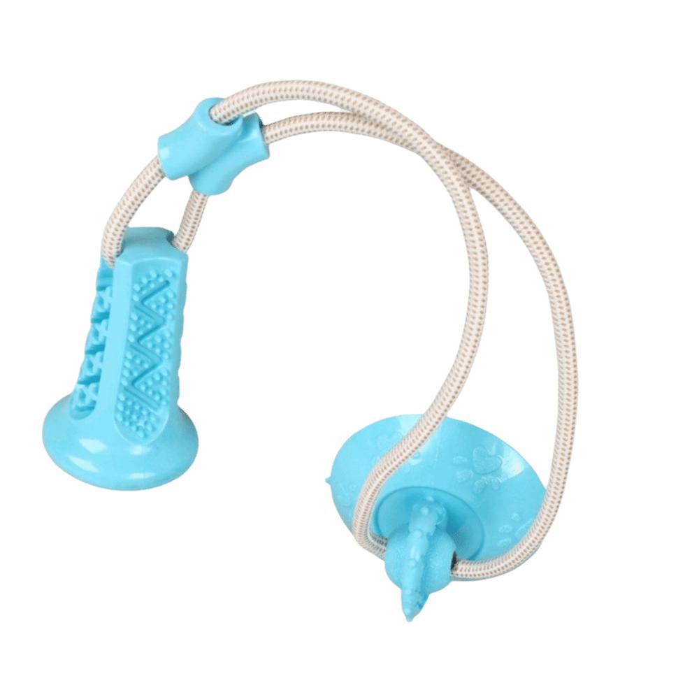 Bite-Resistant Dog Suction Cup Toy Elastic Pet Molar Bite Toy Relieve Boredom