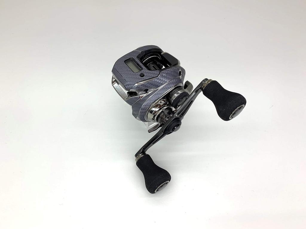 CUSTOM Custom Decal for YOROI 18 Engetsu Premium Baitcasting Scratch Protection SEAT.JP Reel, (Silver, Right-Handed)