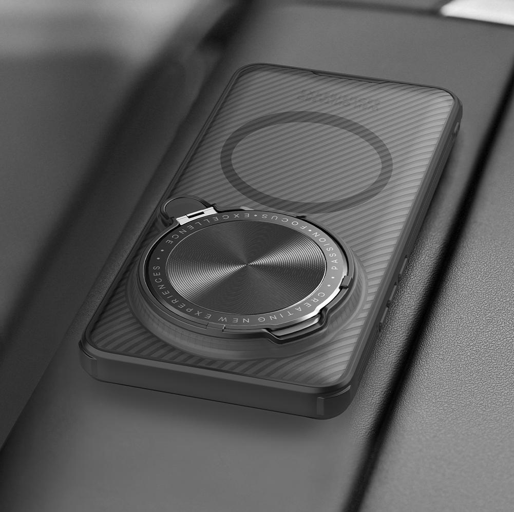 Для Xiaomi MI 15 Ultra чехол для телефона Nillkin CamShield Prop Magnetic Clear Version Hard PC+TPU Shell противоударный чехол для задней панели