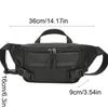 Multi-function Running Waist Bags Solid Color Fanny Phone Pack Simple Men Chest Bag  Running